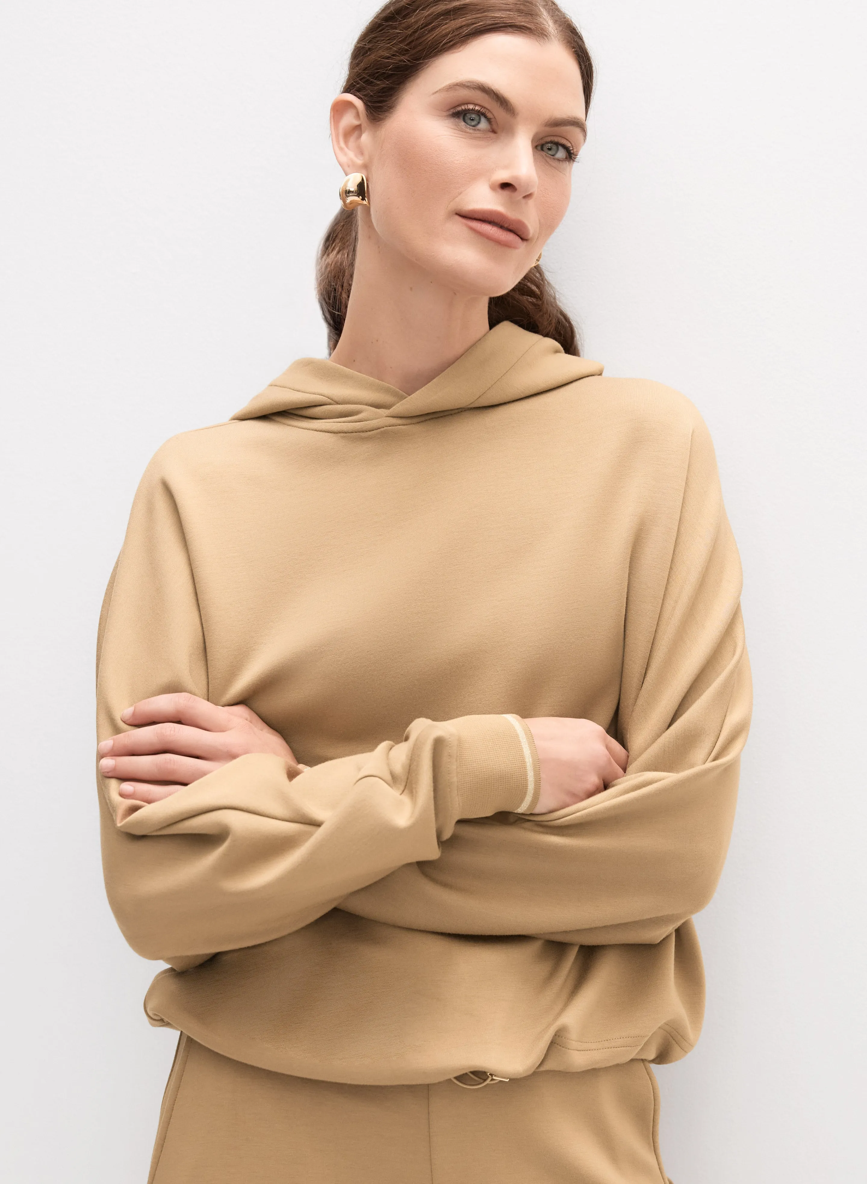 Melanie Lyne Hooded Pullover Top Melanie Lyne Hooded Pullover Top - Image 1