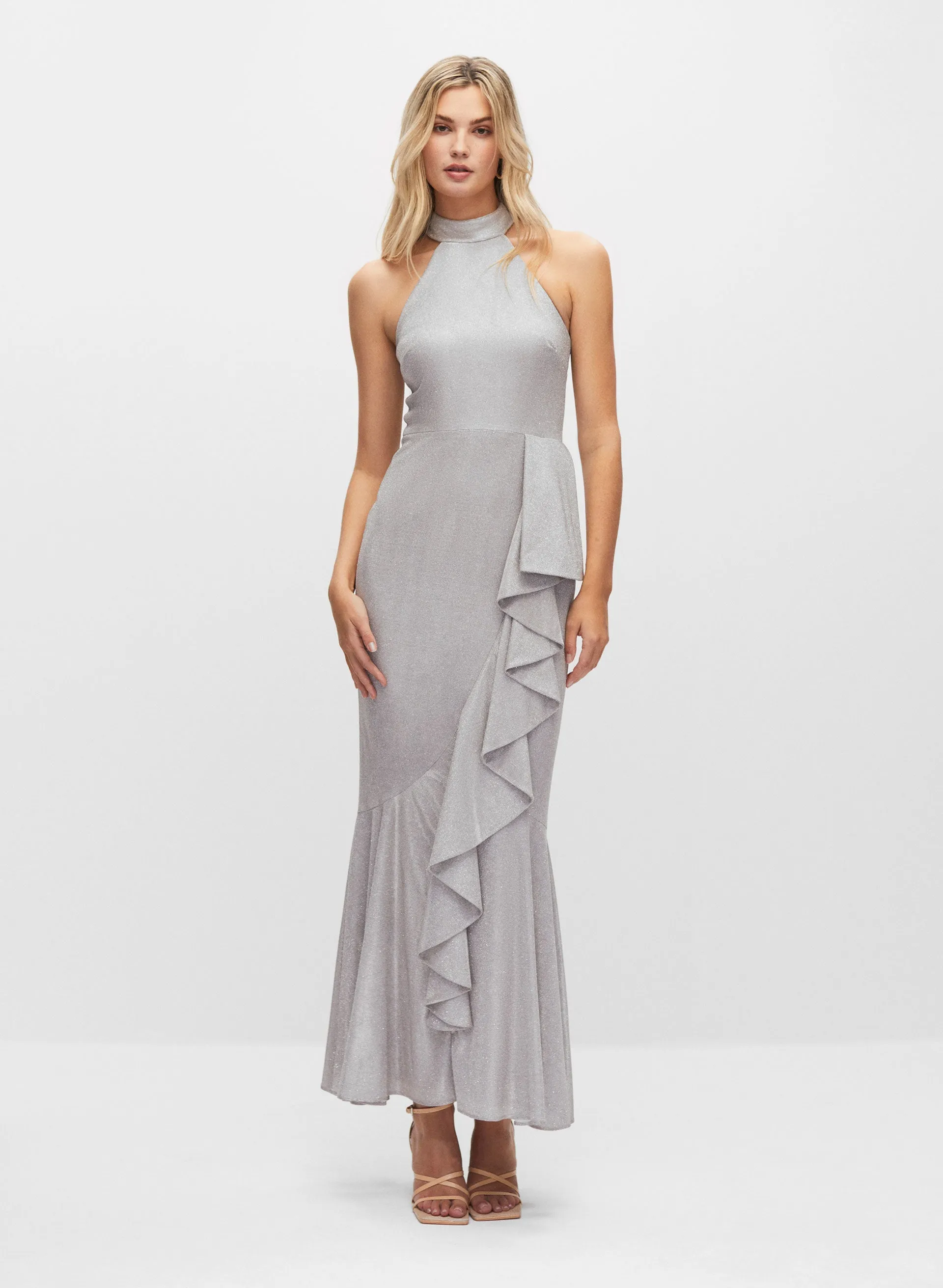 Melanie Lyne Side Flounce Gown Melanie Lyne Side Flounce Gown - Image 1