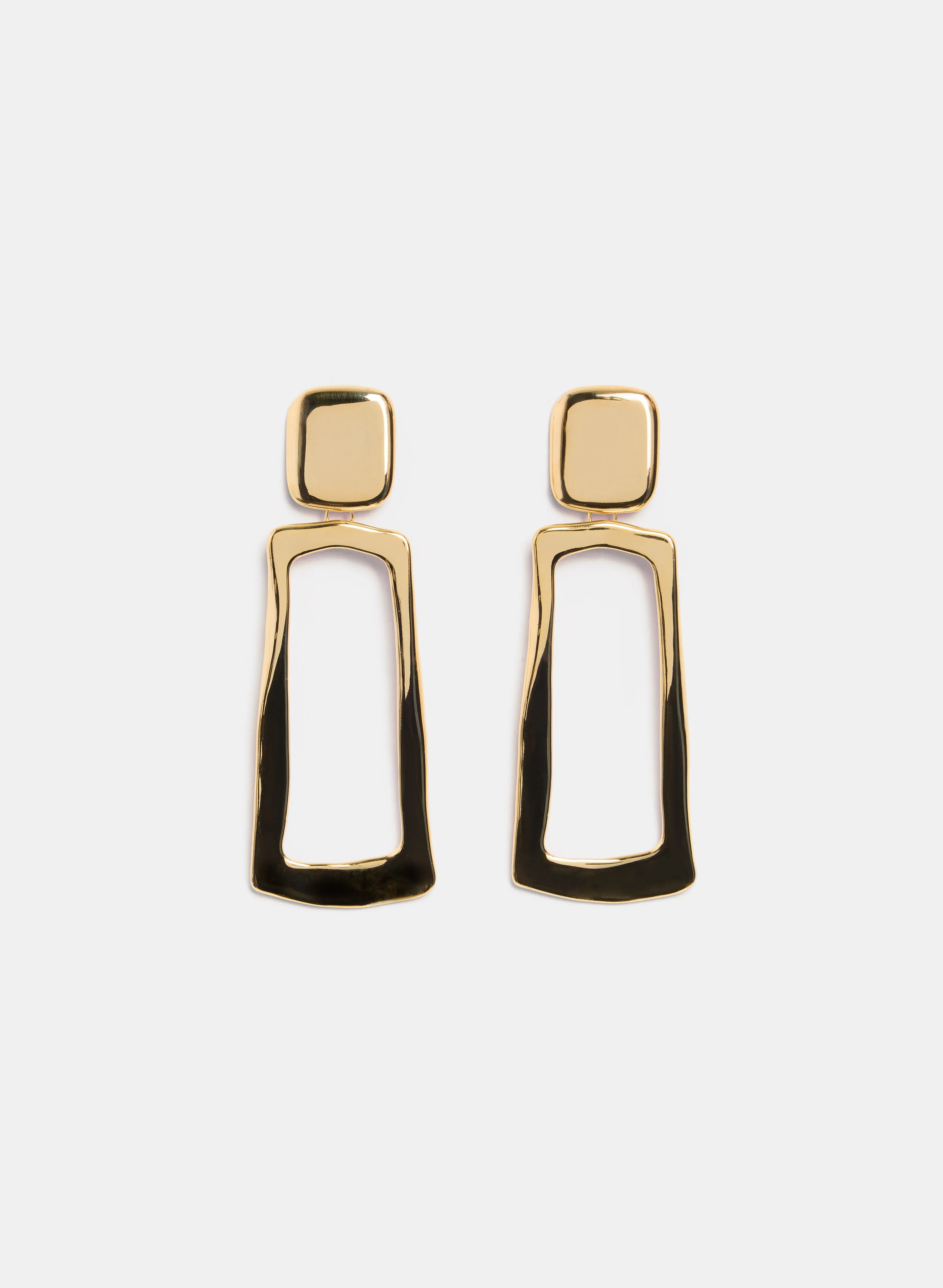 Melanie Lyne Open Rectangle Earrings Melanie Lyne Open Rectangle Earrings - Image 1