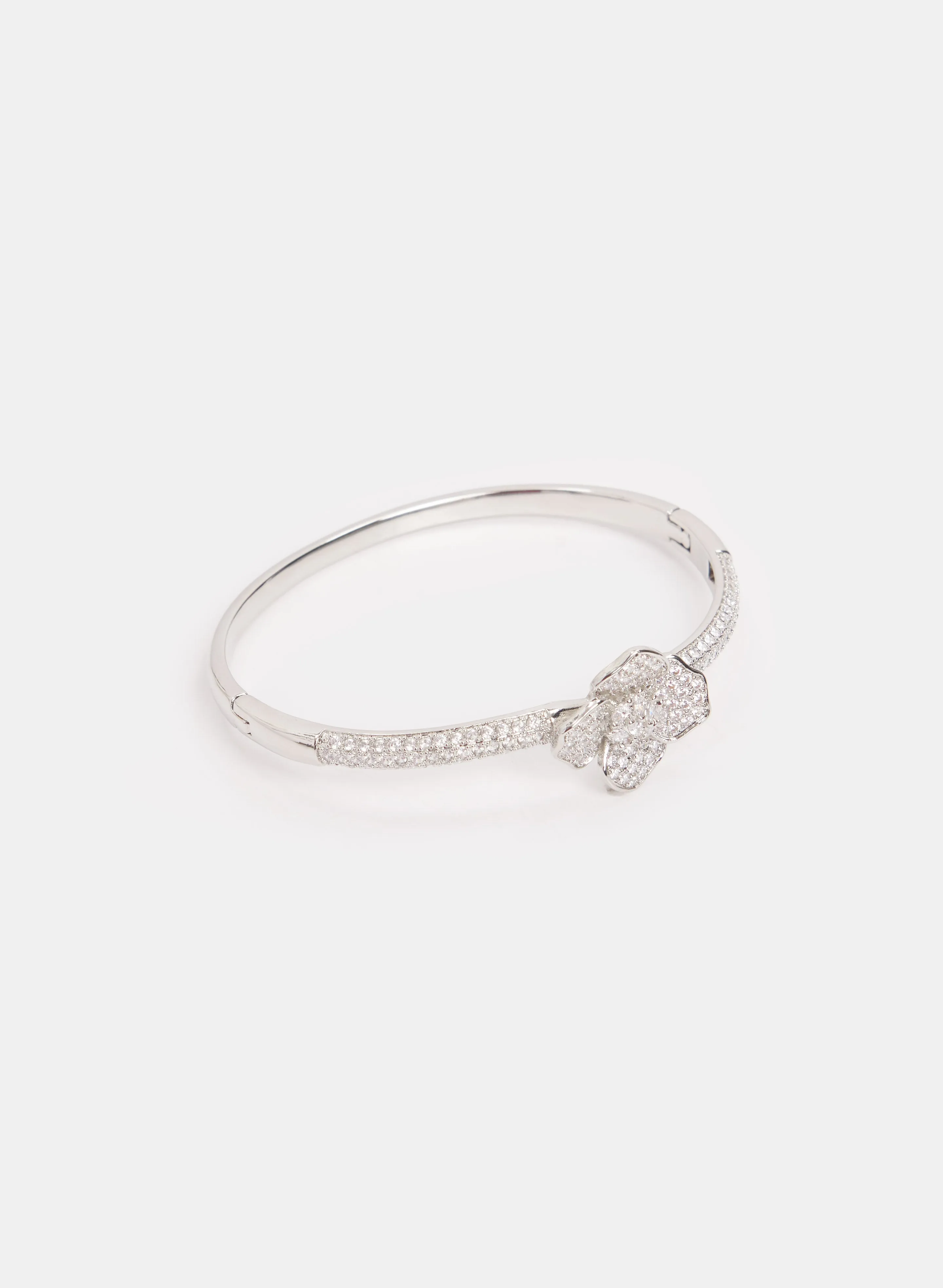 Melanie Lyne Floral Pave Crystal Bracelet Melanie Lyne Floral Pave Crystal Bracelet - Image 1