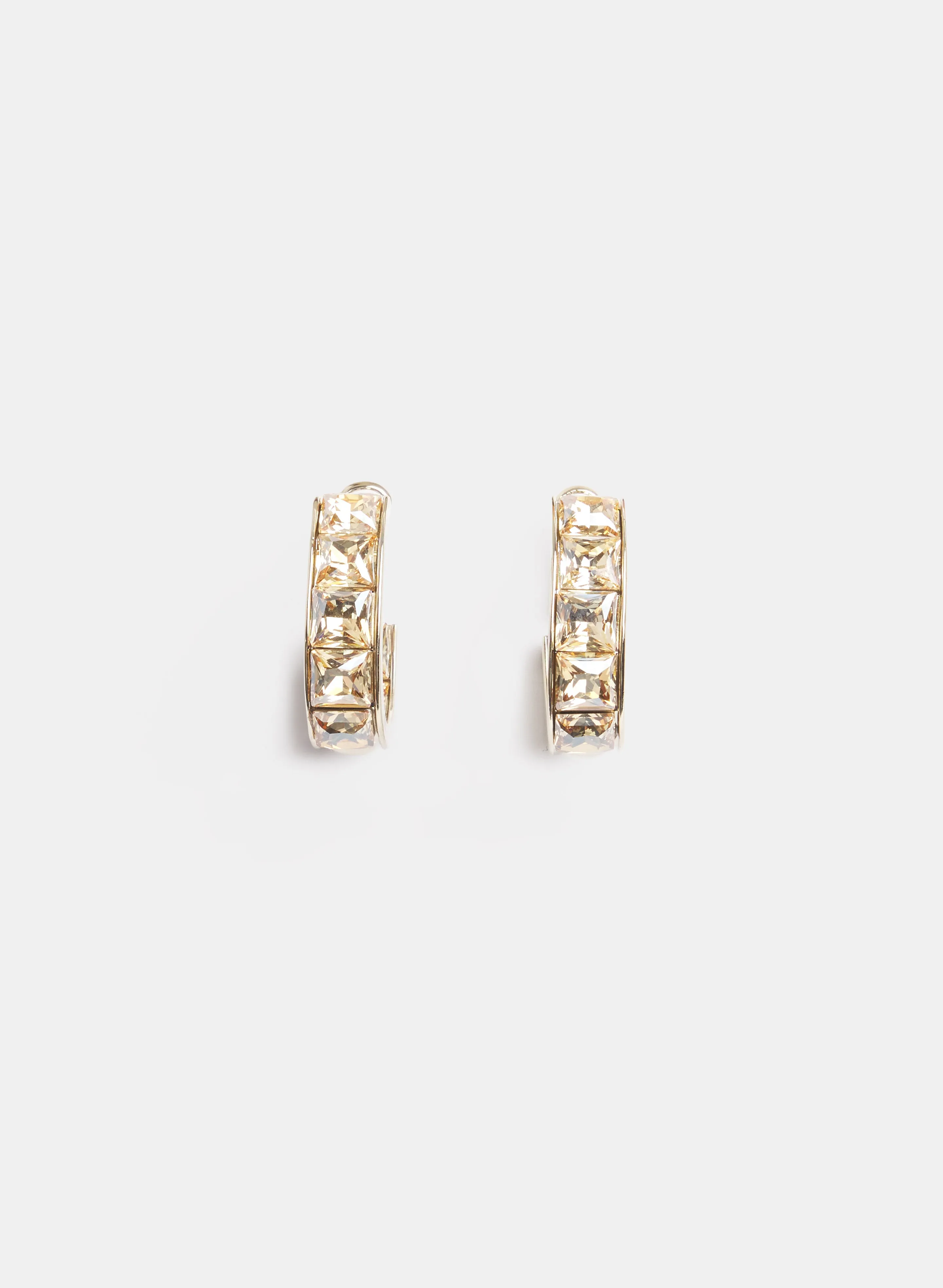 Melanie Lyne Cubic Zirconia Hoop Earrings Melanie Lyne Cubic Zirconia Hoop Earrings - Image 1