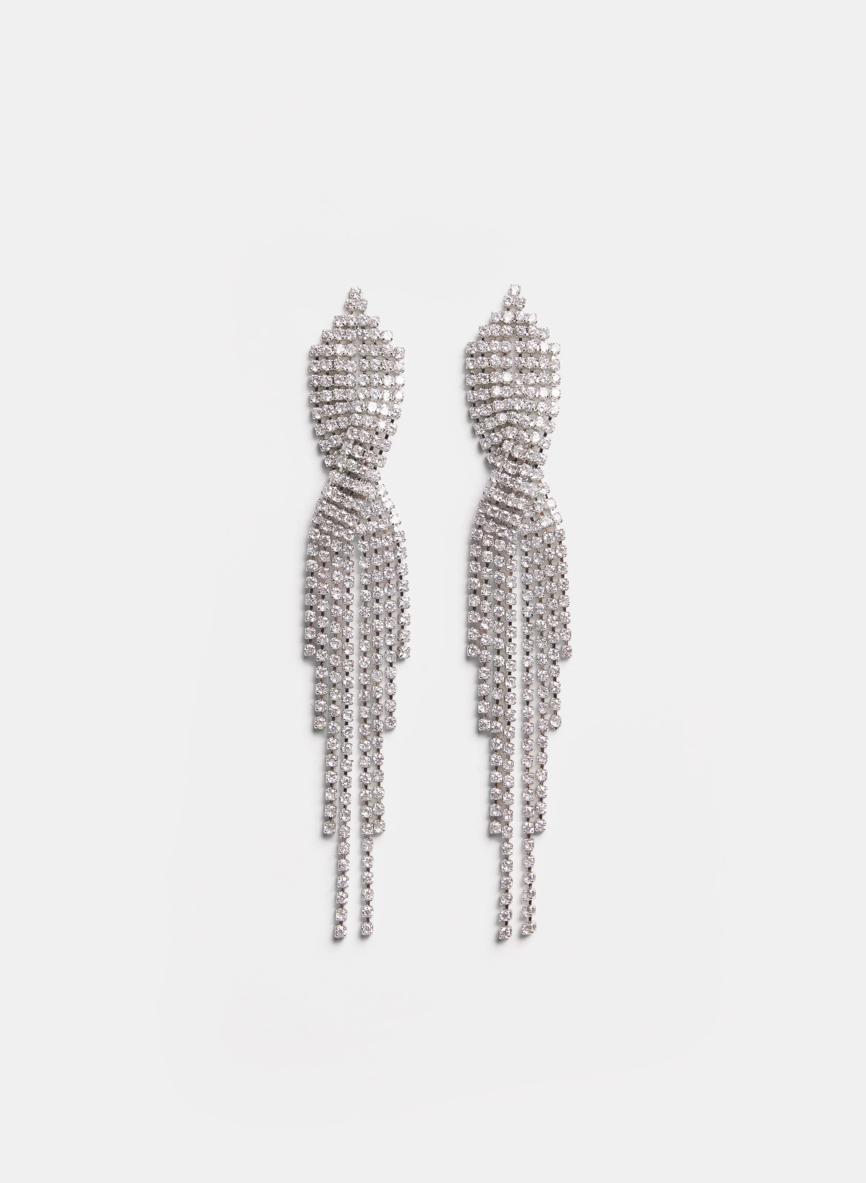 Melanie Lyne Cubic Zirconia Chandelier Earrings Melanie Lyne Cubic Zirconia Chandelier Earrings - Image 1