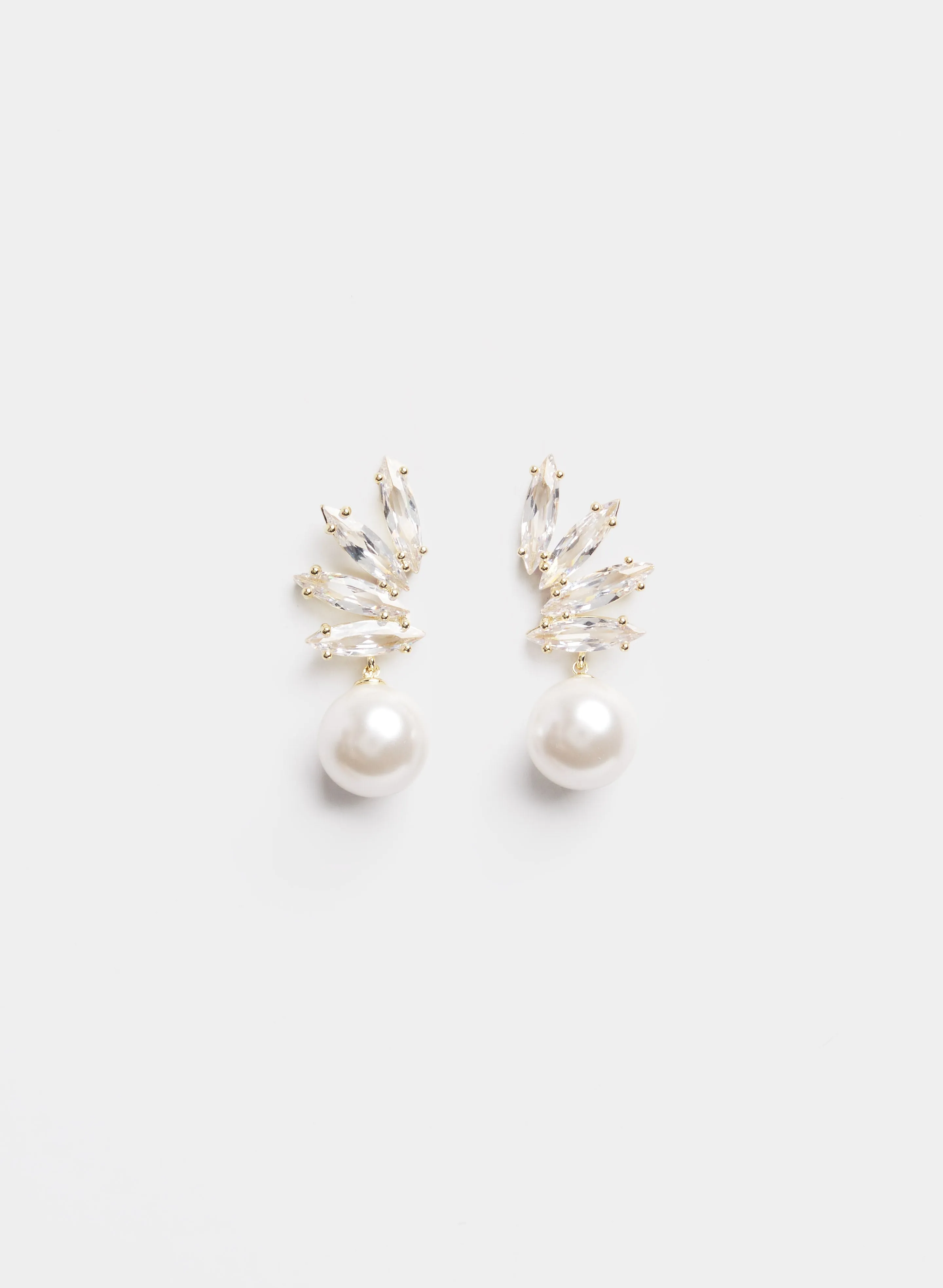Melanie Lyne Pearl Drop Earrings Melanie Lyne Pearl Drop Earrings - Image 1