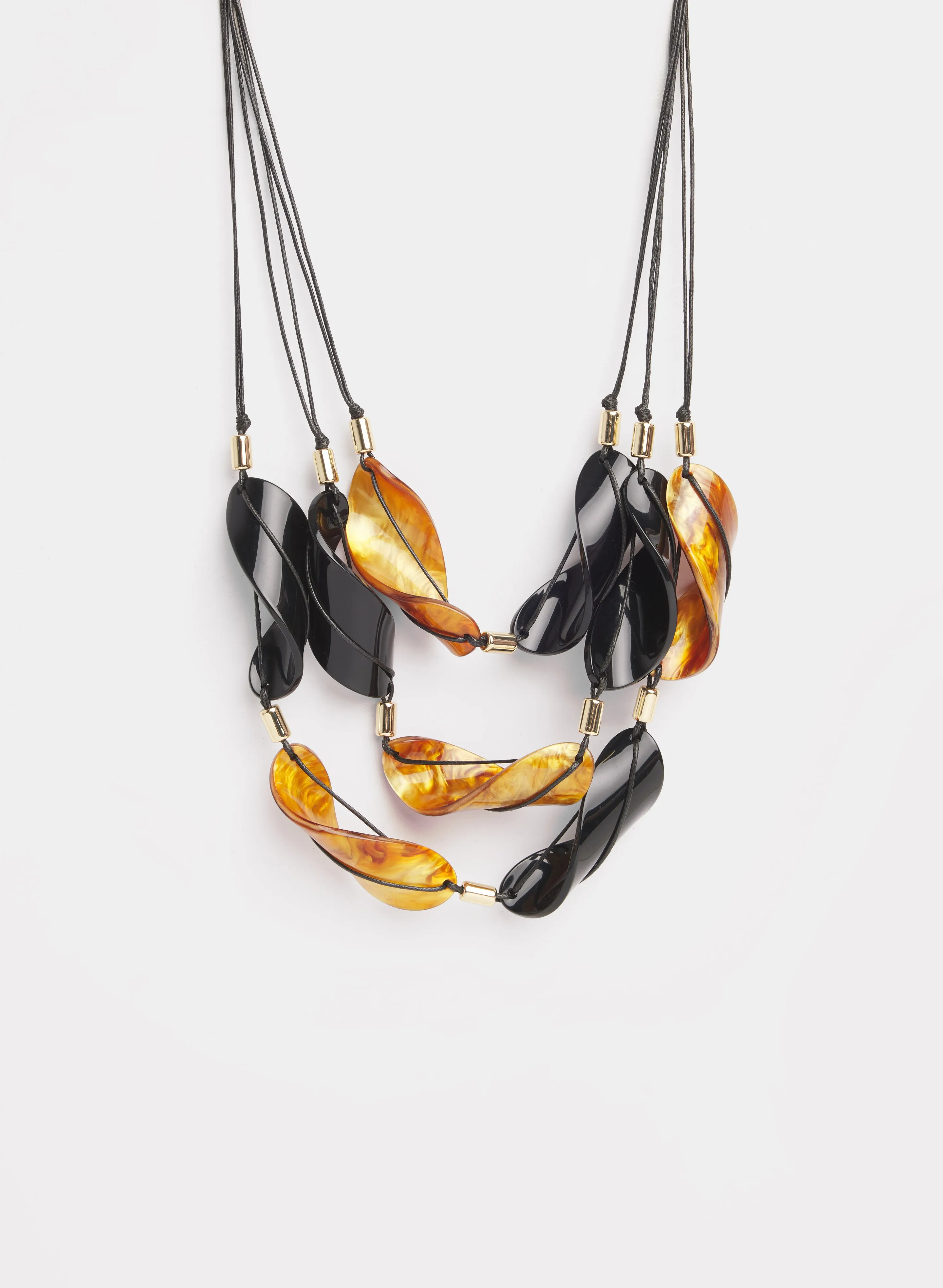 Melanie Lyne Three-Row Cord Necklace Melanie Lyne Three-Row Cord Necklace - Image 1